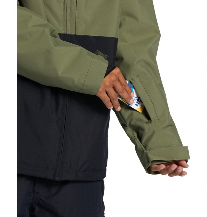 DC Shoes Basis - Technical Snow Jacket Four Leaf Clover | 80469NVBP