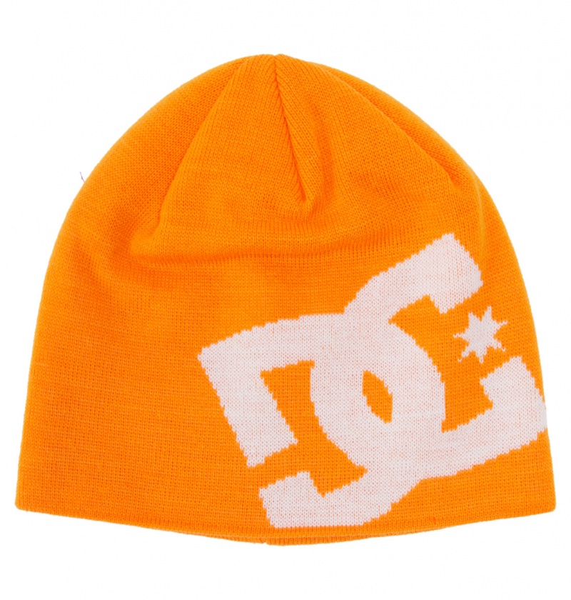 DC Shoes Big Star 2 - Beanie Pomarańczowe | 96487YRPM