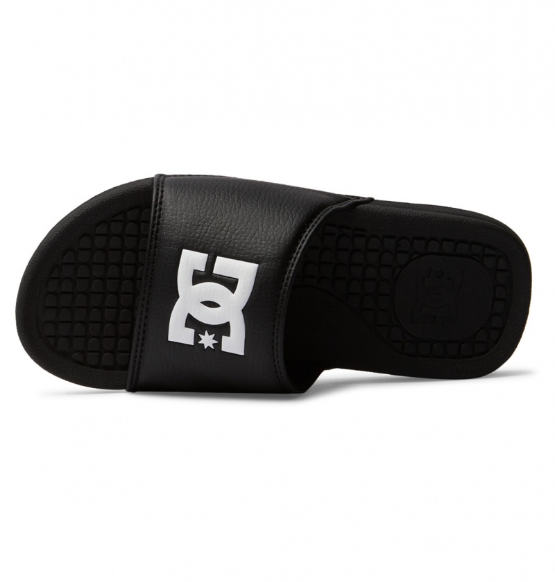 DC Shoes Bolsa - Sandals Czarne Białe | 04892ATZF