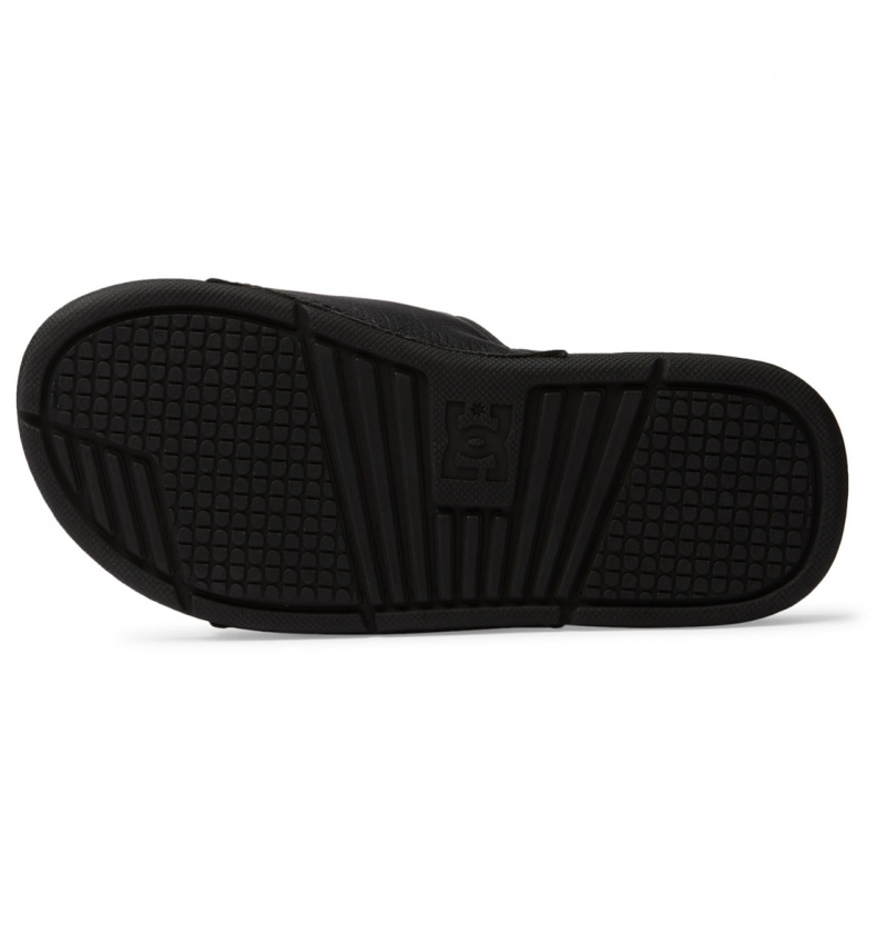 DC Shoes Bolsa - Sandals Czarne Białe | 04892ATZF