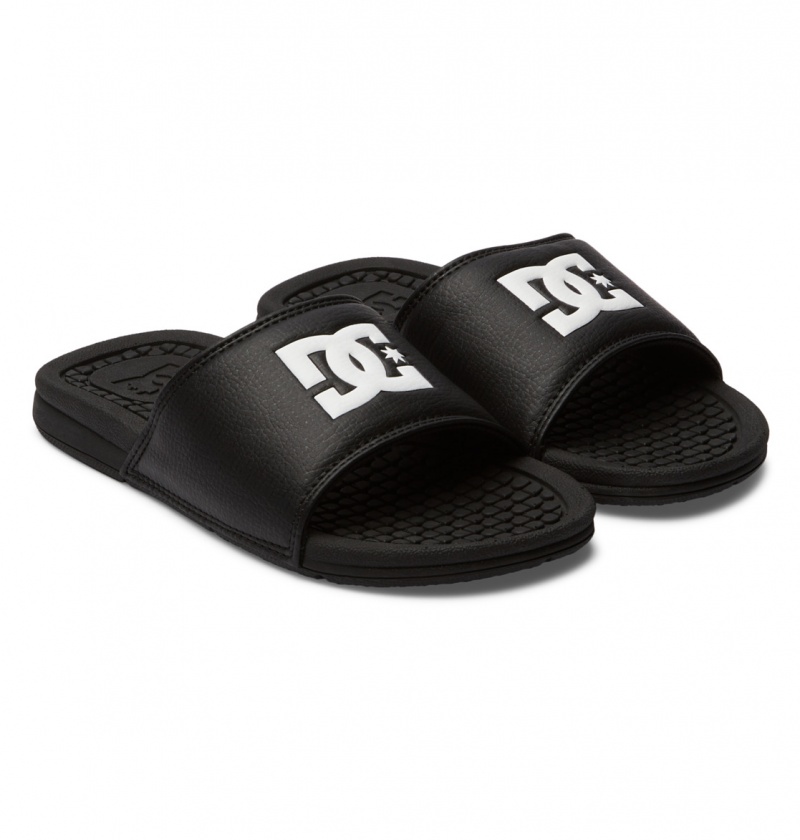 DC Shoes Bolsa - Sandals Czarne Białe | 04892ATZF