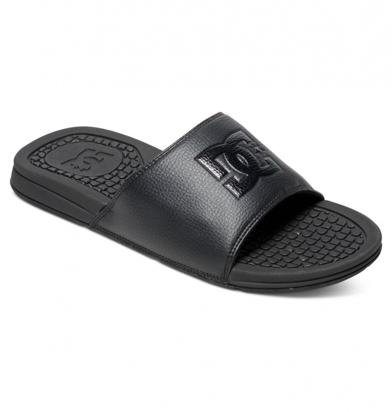 DC Shoes Bolsa - Sandals Czarne Czarne Czarne | 90417SDMT