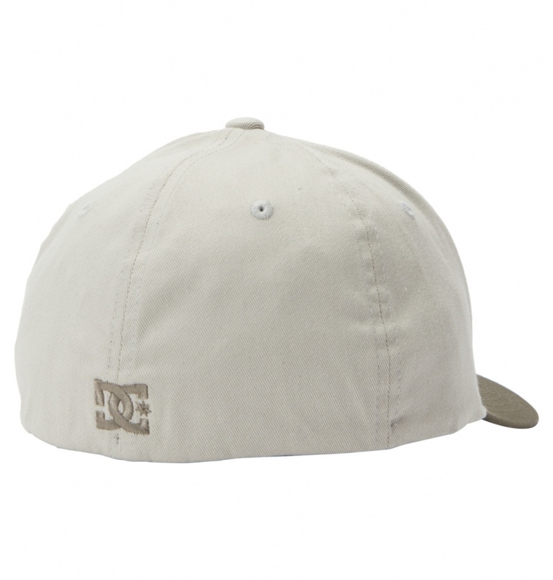 DC Shoes Cap Star Seasonal - Flexfit Cap Plaza Taupe / Capers | 13560EJGR