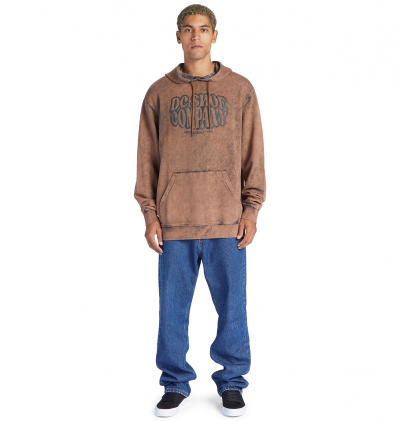 DC Shoes Contour - Hoodie Niebieskie | 60125RAFI