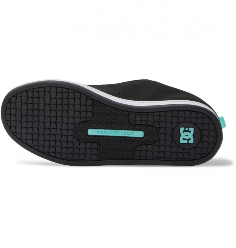 DC Shoes Court Graffik - Shoes Czarne Różowe Turkusowe | 76523XOCL