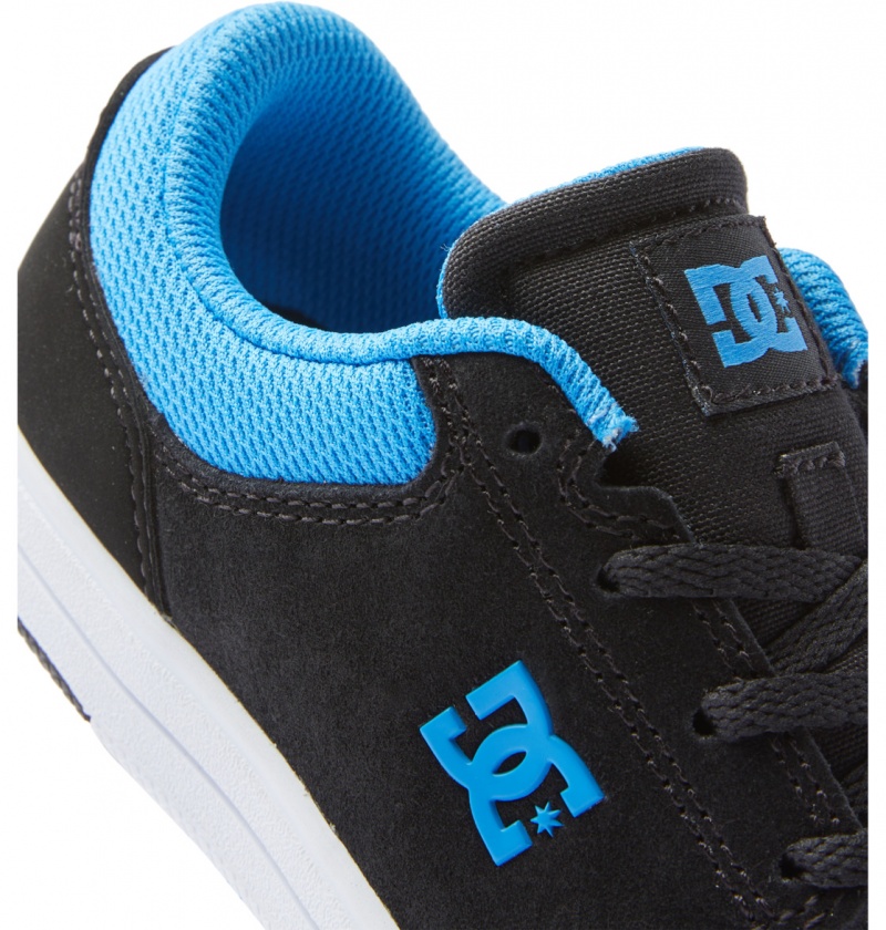 DC Shoes Crisis 2 - Shoes Czarne Niebieskie Szare | 95360ULIG