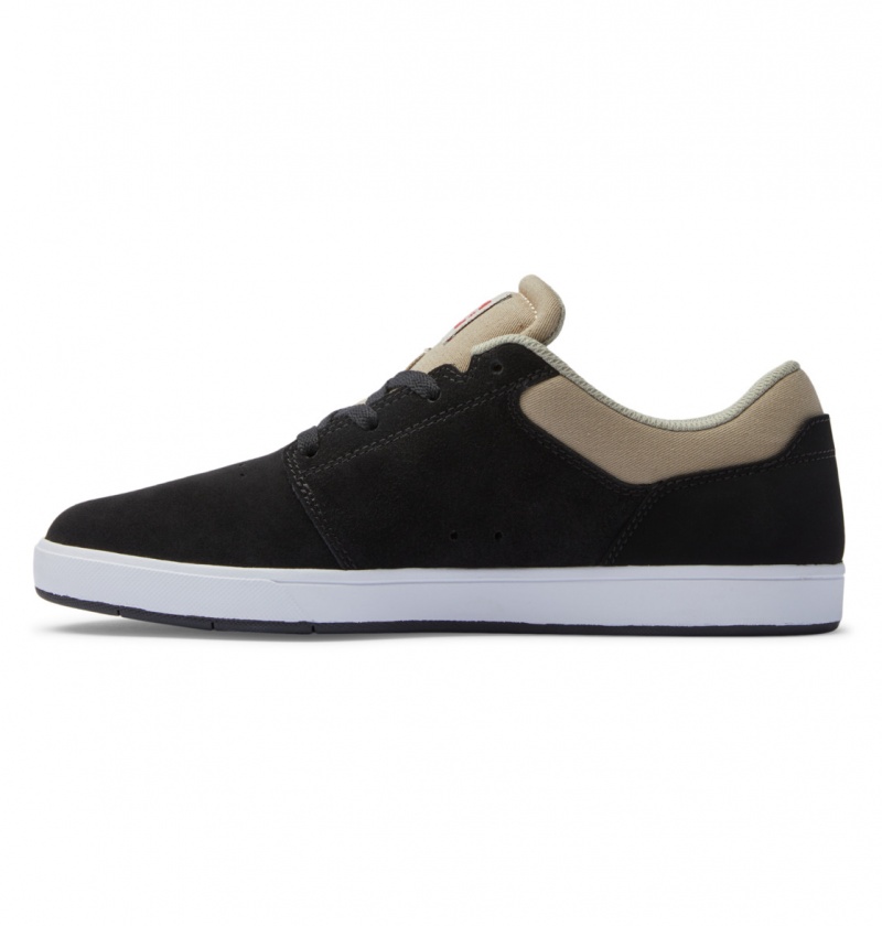 DC Shoes Crisis 2 - Skórzane Shoes Czerwone | 62837LNJY