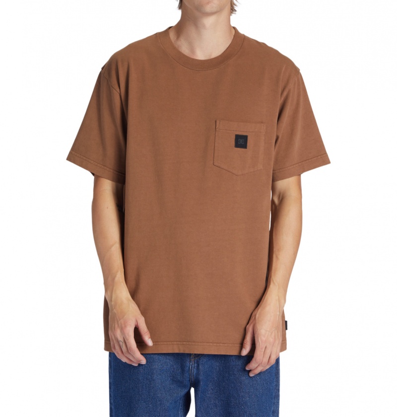 DC Shoes DC 1994 - Krótkie Sleeve T-Shirt Bison Garment Dye | 72536JNUS