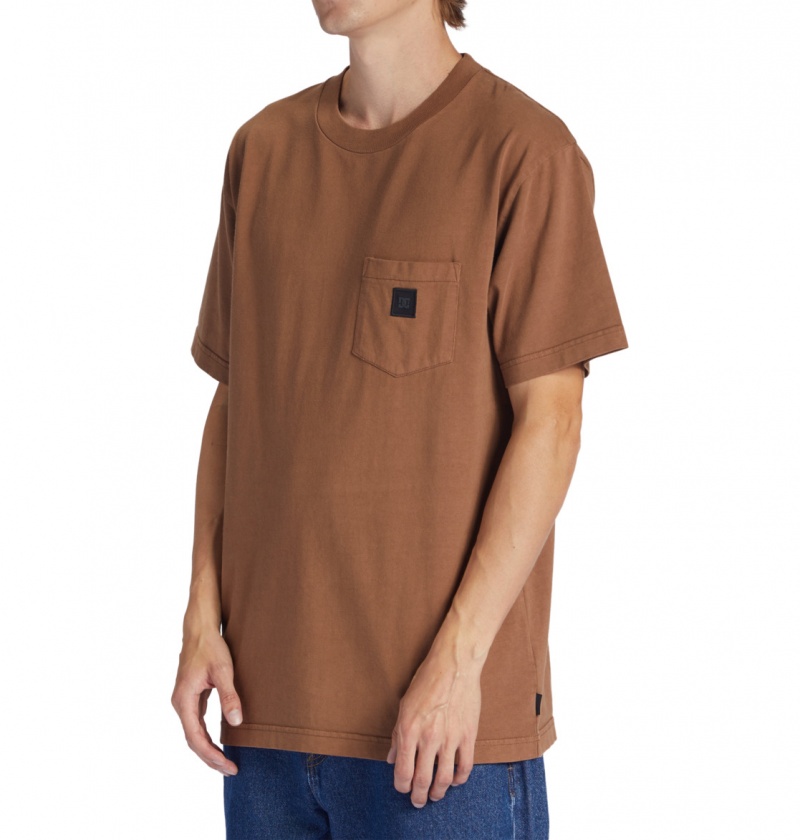 DC Shoes DC 1994 - Krótkie Sleeve T-Shirt Bison Garment Dye | 72536JNUS