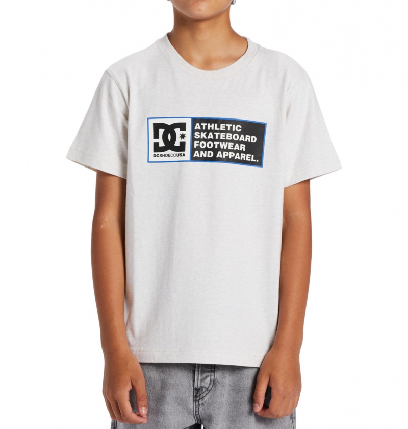 DC Shoes DC Density Zone - Krótkie Sleeve T-Shirt 8-16 Niebieskie | 94158IJUQ