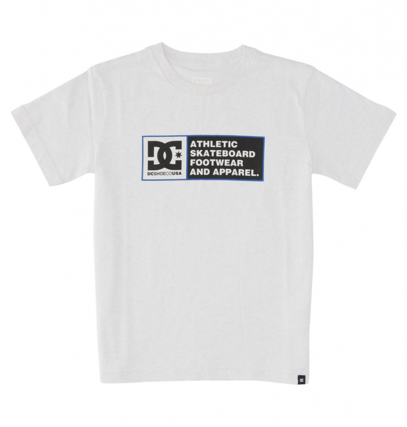 DC Shoes DC Density Zone - Krótkie Sleeve T-Shirt 8-16 Niebieskie | 94158IJUQ