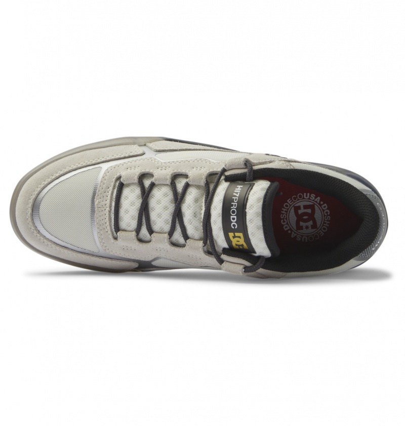 DC Shoes DC Metric S - Skórzane Skate Shoes Czarne Czarne Białe | 31768IYRM