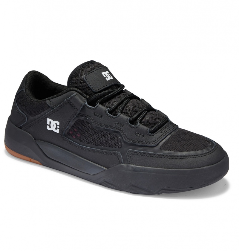 DC Shoes DC Metric - Skórzane Shoes Czarne Czarne | 95681EGPT