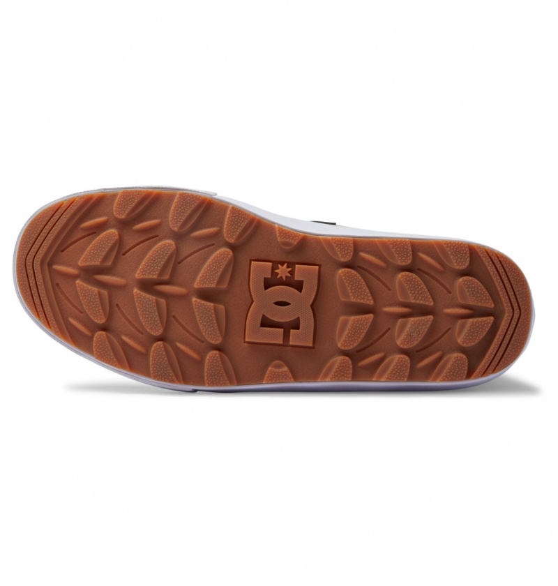 DC Shoes DC Reach - Wody-Resistant Shoes Czarne Białe | 49761XHBS