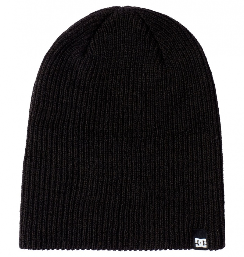 DC Shoes DC Skully - Beanie Czarne | 41367AXDS