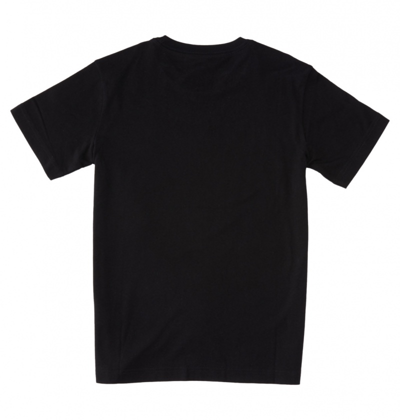 DC Shoes DC Star Fill - Krótkie Sleeve T-Shirt 8-16 Czarne | 06857AYGR