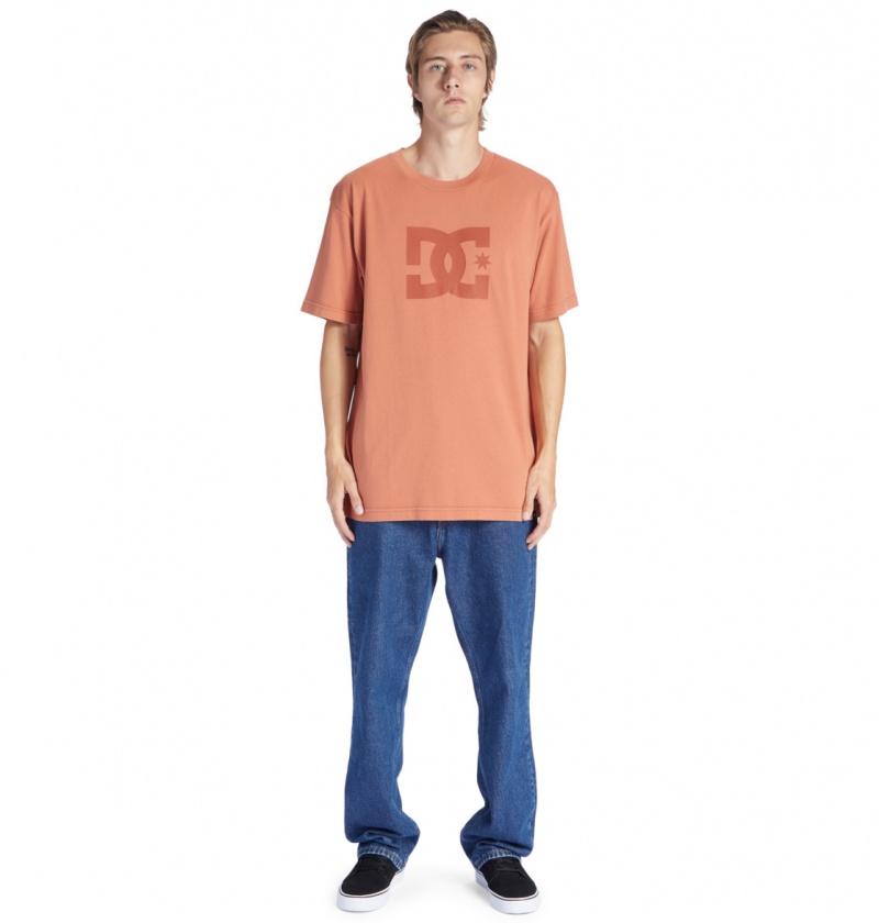 DC Shoes DC Star Pigment Dye - T-Shirt Niebieskie | 82091AWDL