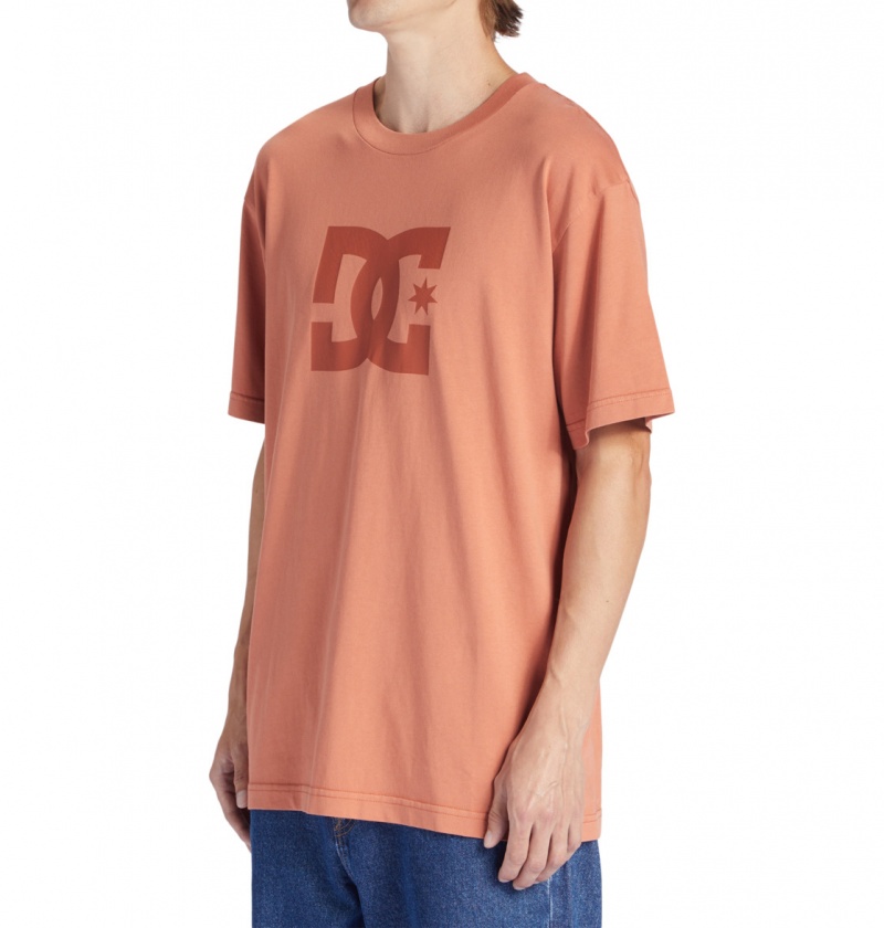 DC Shoes DC Star Pigment Dye - T-Shirt Niebieskie | 82091AWDL