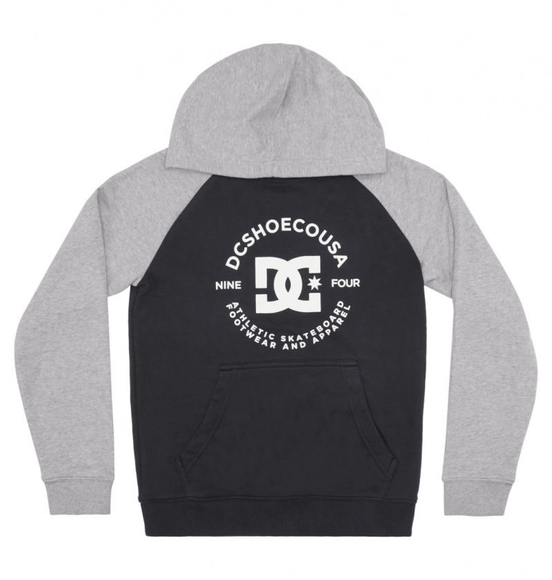 DC Shoes DC Star Pilot - Hoodie 8-16 Czarne Szare | 52104DLBG