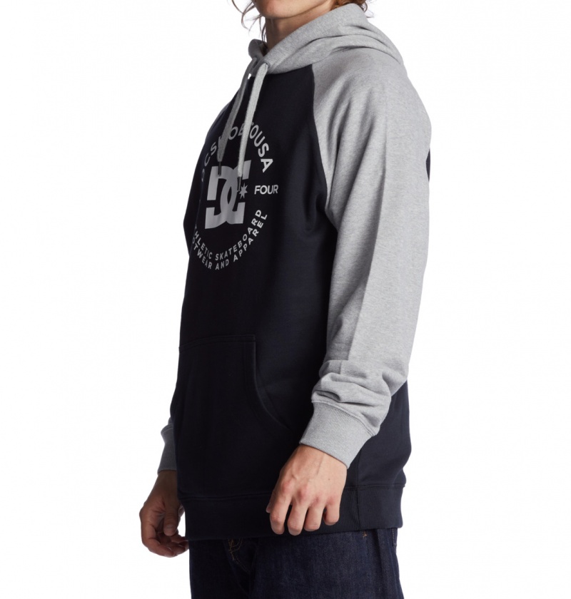 DC Shoes DC Star Pilot - Hoodie Czarne Szare | 81493NRJA