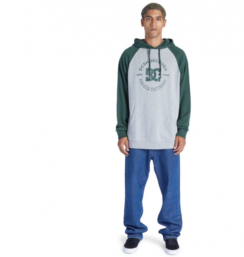 DC Shoes DC Star Pilot - Hoodie Szare | 18370SQID