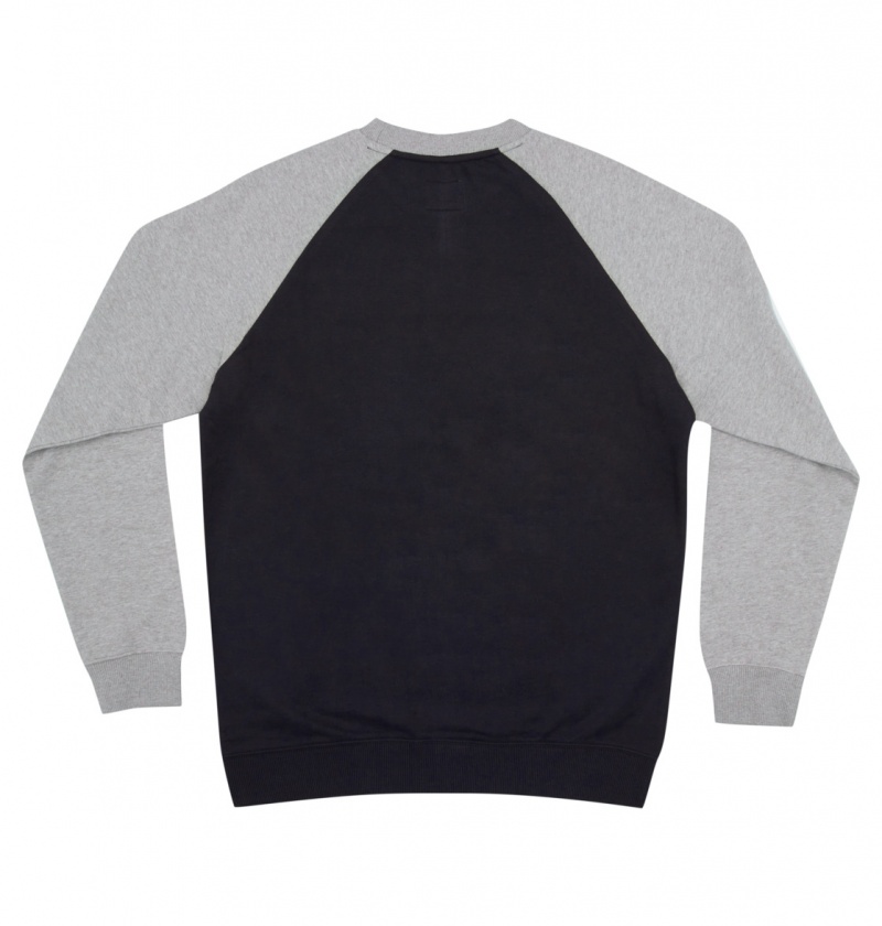 DC Shoes DC Star Pilot - Sweatshirt Czarne Szare | 09654CZBH