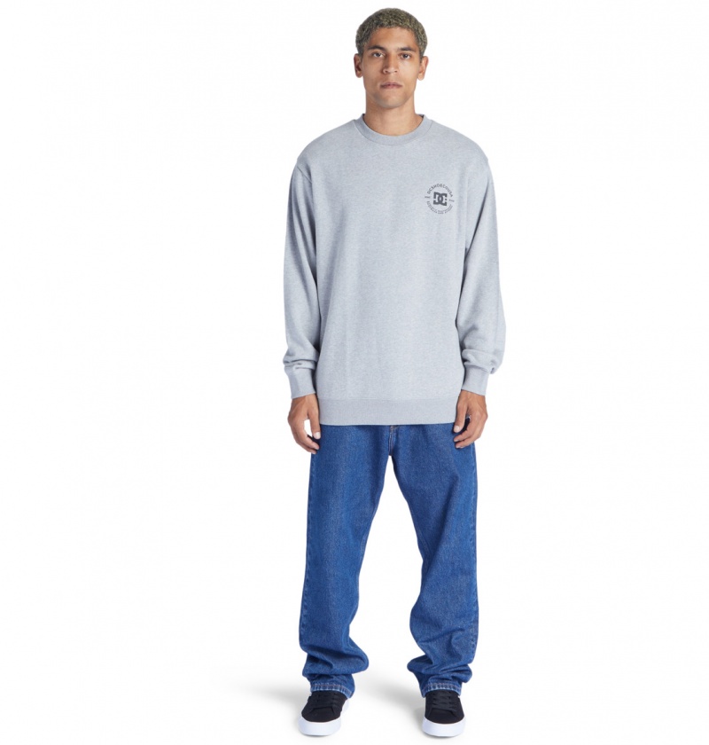 DC Shoes DC Star Pilot - Sweatshirt Szare | 72653JBPU