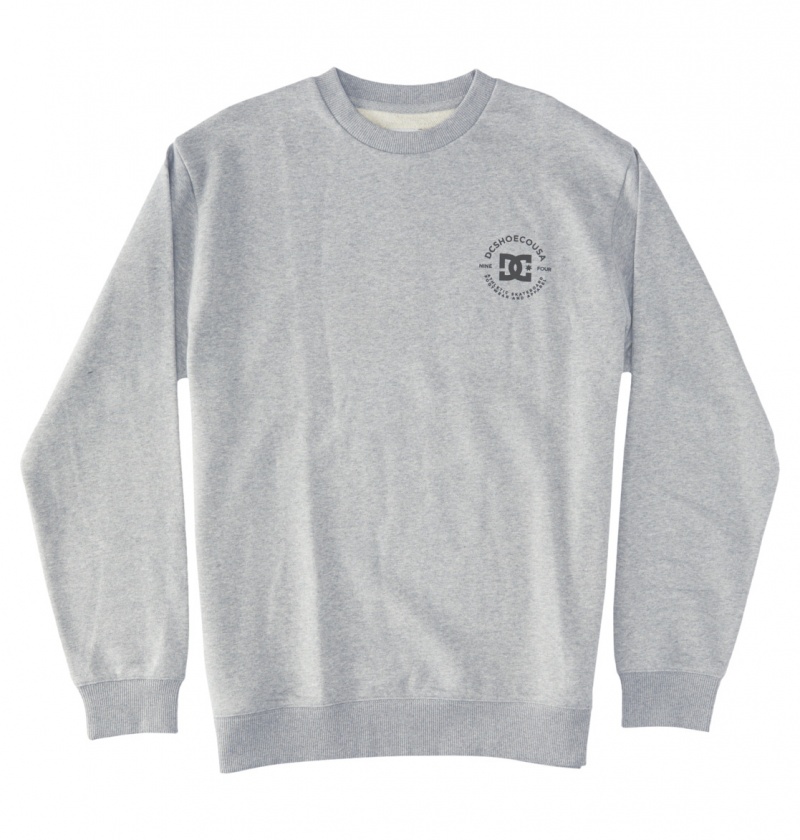 DC Shoes DC Star Pilot - Sweatshirt Szare | 72653JBPU