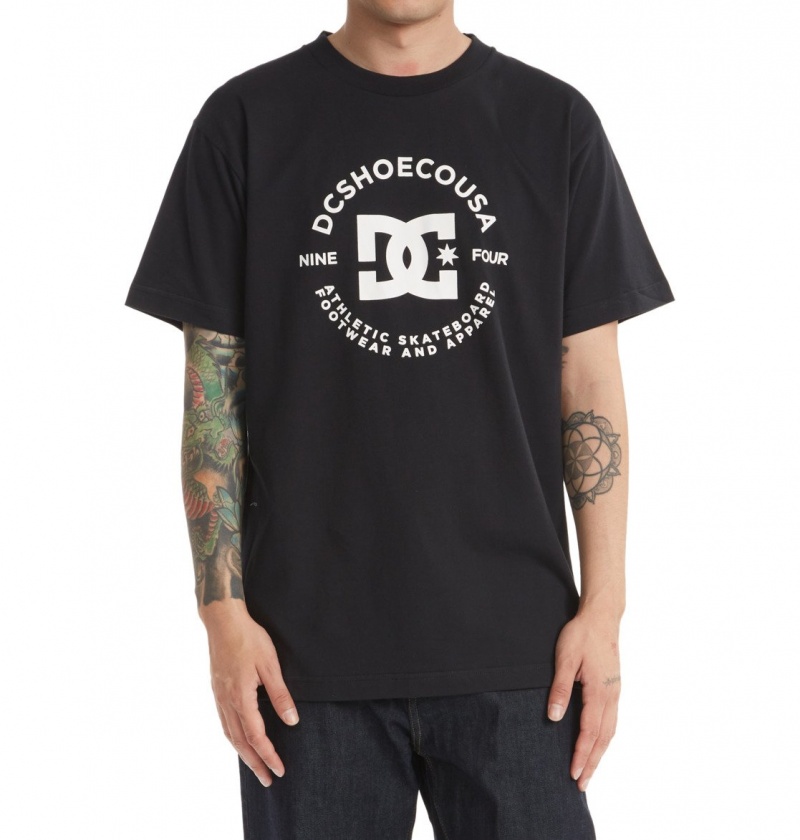 DC Shoes DC Star Pilot - T-Shirt Czarne | 31470BLAY