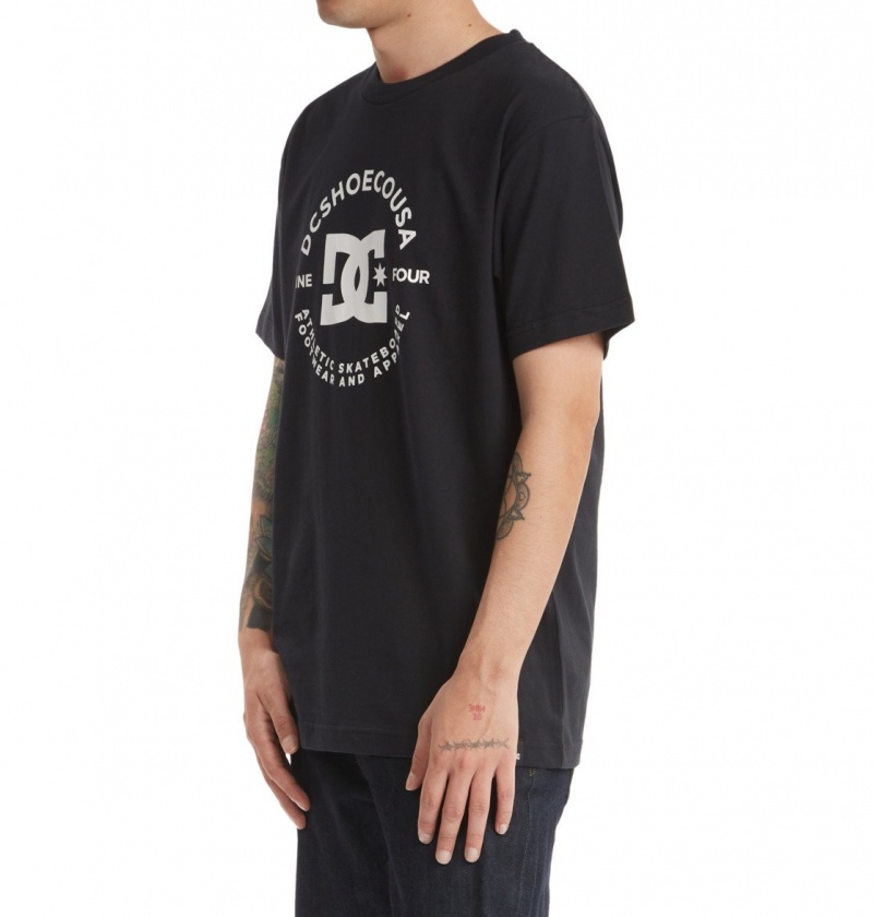 DC Shoes DC Star Pilot - T-Shirt Czarne | 31470BLAY