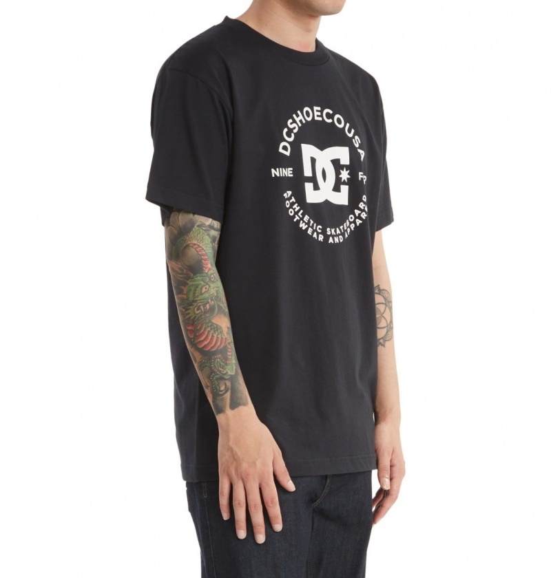 DC Shoes DC Star Pilot - T-Shirt Czarne | 31470BLAY