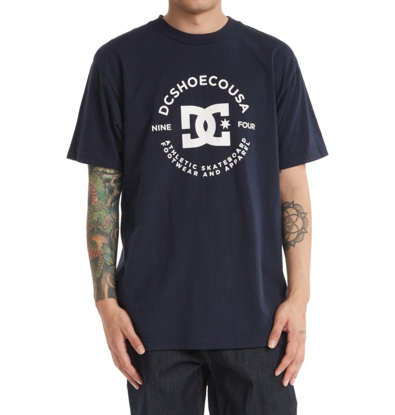 DC Shoes DC Star Pilot - T-Shirt Granatowe | 65049QTSK