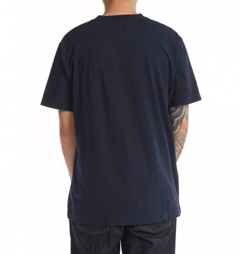 DC Shoes DC Star Pilot - T-Shirt Granatowe | 65049QTSK