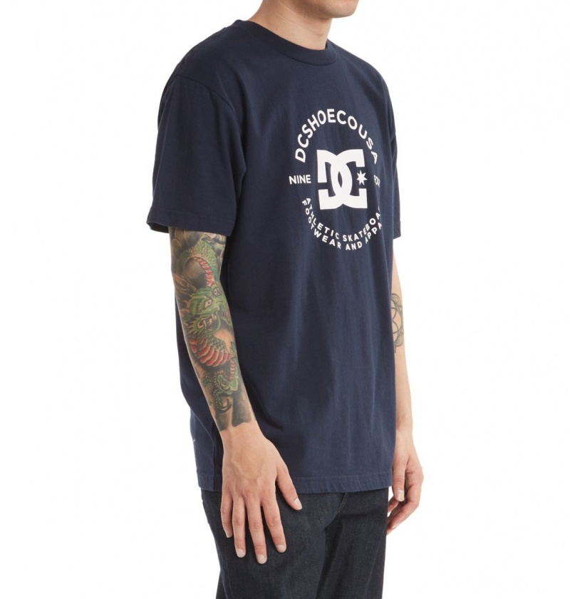 DC Shoes DC Star Pilot - T-Shirt Granatowe | 65049QTSK