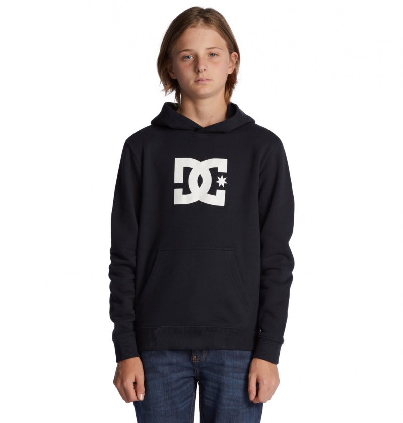 DC Shoes DC Star - Hoodie 8-16 Czarne | 51783ZLAN