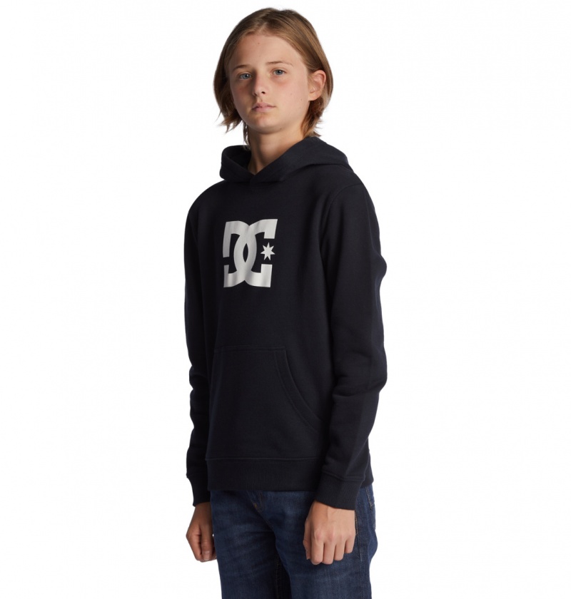 DC Shoes DC Star - Hoodie 8-16 Czarne | 51783ZLAN