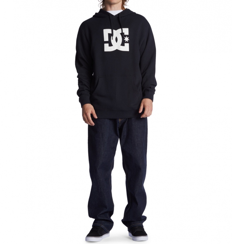 DC Shoes DC Star - Hoodie Czarne | 52807WYLE