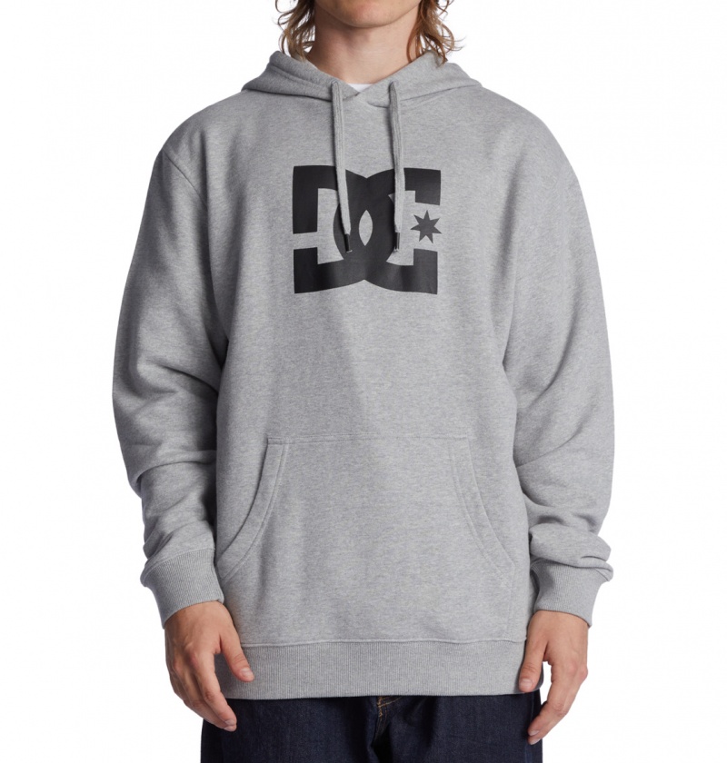 DC Shoes DC Star - Hoodie Szare | 53968UXGT