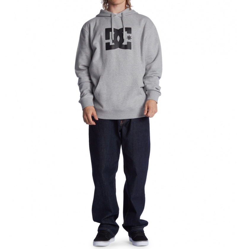 DC Shoes DC Star - Hoodie Szare | 53968UXGT