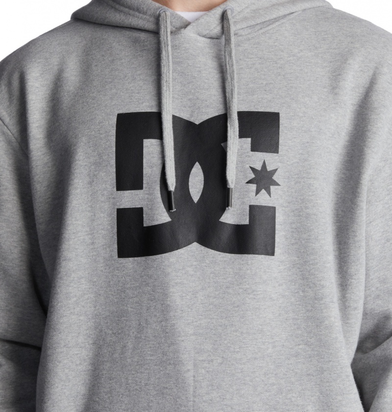 DC Shoes DC Star - Hoodie Szare | 53968UXGT