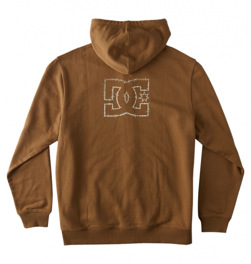 DC Shoes DC Zig Zag - Zip-Up Hoodie Otter | 45621ZFED