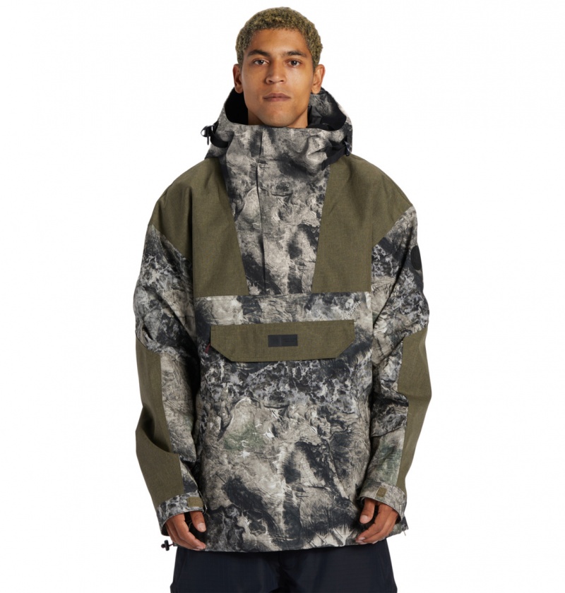 DC Shoes Dc-43 - Technical Anorak Snow Jacket Camo | 01468HBPE