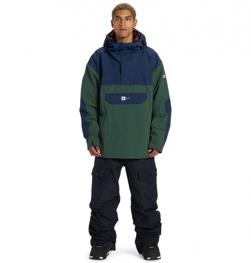 DC Shoes Dc-43 - Technical Anorak Snow Jacket Dress Blues | 47219PSHI