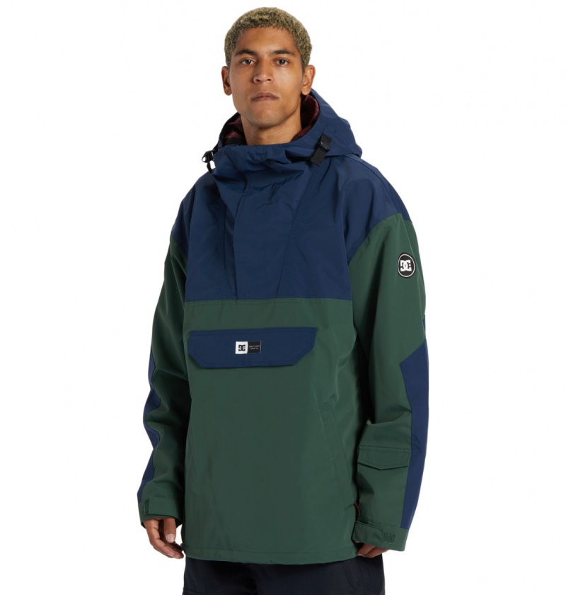 DC Shoes Dc-43 - Technical Anorak Snow Jacket Dress Blues | 47219PSHI