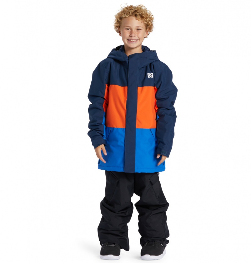 DC Shoes Defy - Technical Snow Jacket 8-16 Dress Blues | 21437DXHS