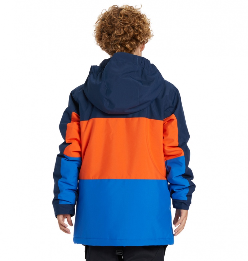 DC Shoes Defy - Technical Snow Jacket 8-16 Dress Blues | 21437DXHS