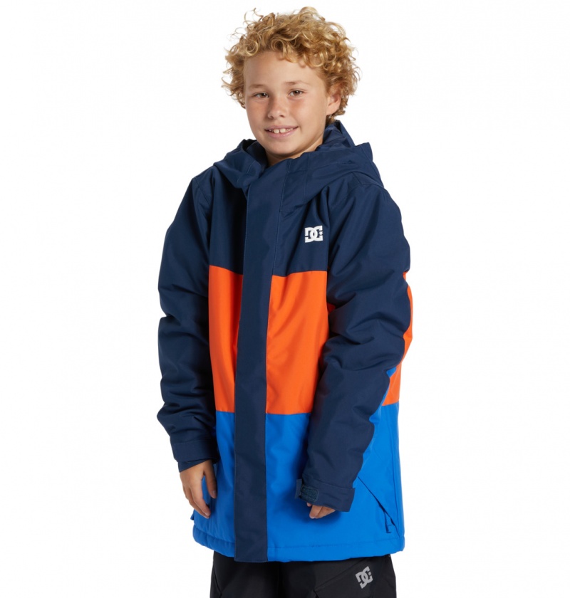 DC Shoes Defy - Technical Snow Jacket 8-16 Dress Blues | 21437DXHS