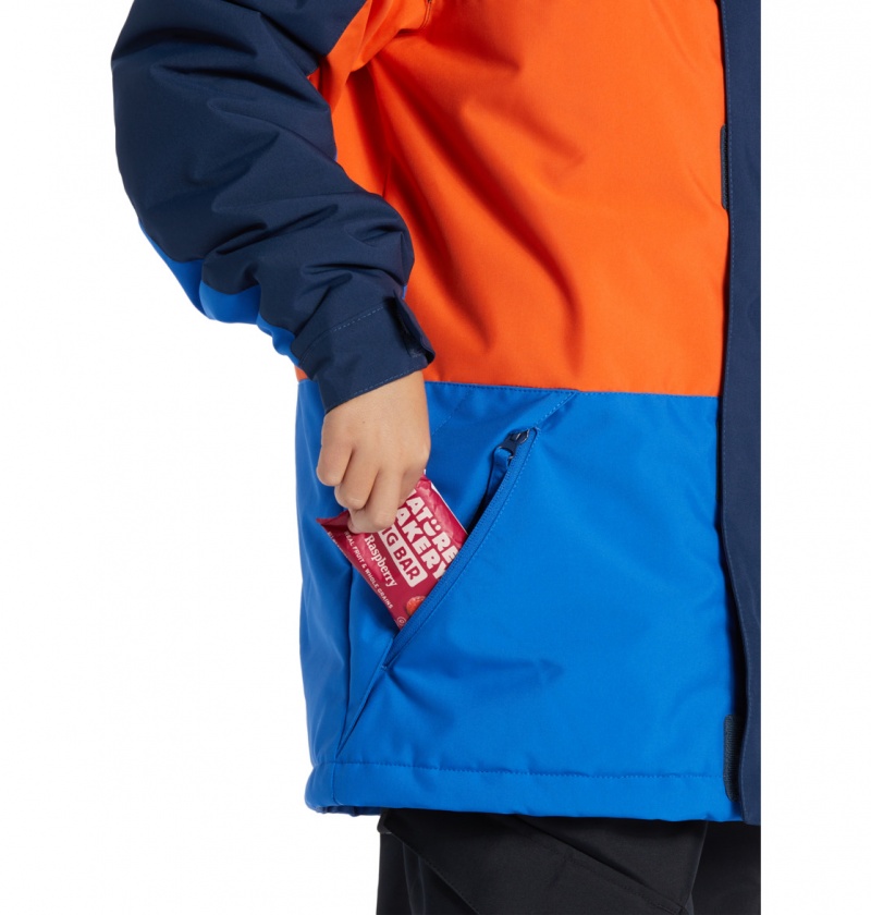 DC Shoes Defy - Technical Snow Jacket 8-16 Dress Blues | 21437DXHS