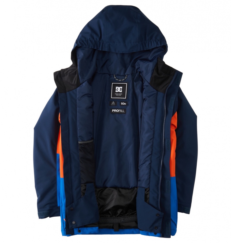 DC Shoes Defy - Technical Snow Jacket 8-16 Dress Blues | 21437DXHS