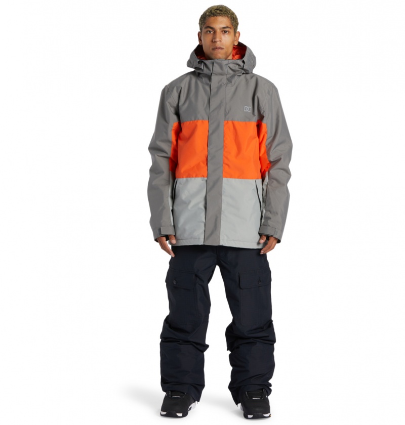 DC Shoes Defy - Technical Snow Jacket Pewter | 35174TAHN